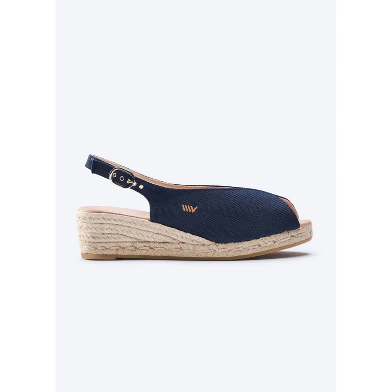 Verneda Canvas Espadrille Sandal Wedges