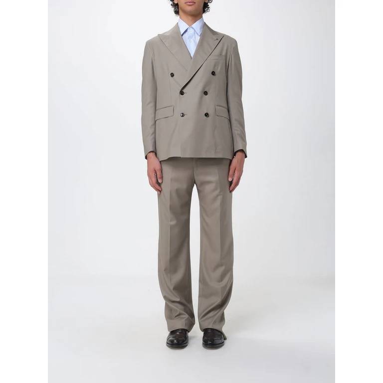 Double-Breasted Virgin Wool Suit (2SNY10BNT070001T5728)