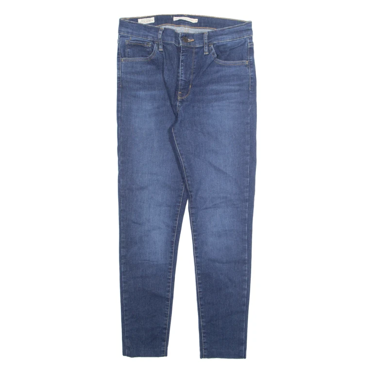 LEVI'S 720 Big E Womens Jeans Blue Slim Skinny W28 L26
