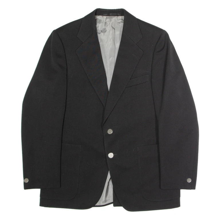 Mens Blazer Jacket Black S