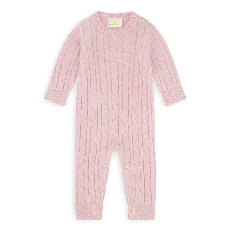 Unisex Classic Cable Cashmere Coverall, Baby - Exclusive