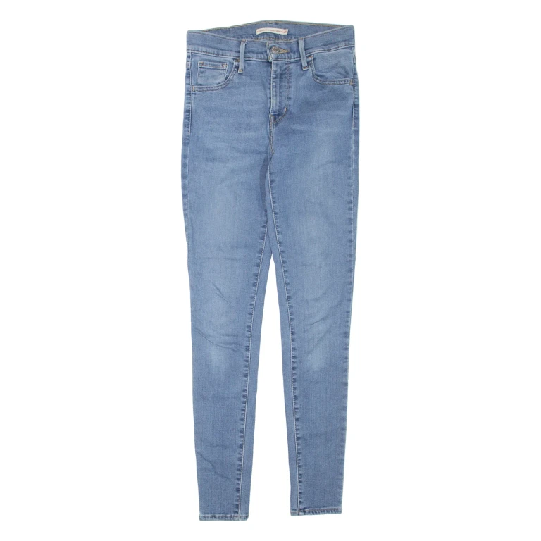 LEVI'S 720 High Rise Womens Jeans Blue Regular Skinny W25 L30