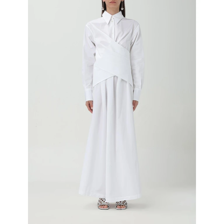 Dress Woman color White (ABD264F129D61421)
