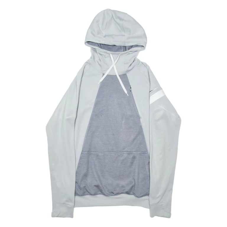 NIKE Mens Grey Hoodie S