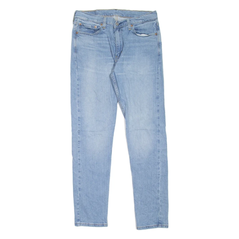 LEVI'S 512 Jeans Mens Blue Slim Tapered Stone Wash W30 L32