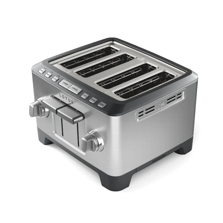 Lotus Professional Series Four Slice Toaster - Stainless Steel
