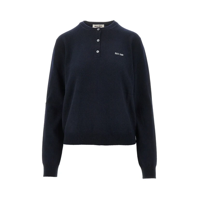 Maglione in cashmere Miu Miu da donna, taglia 42