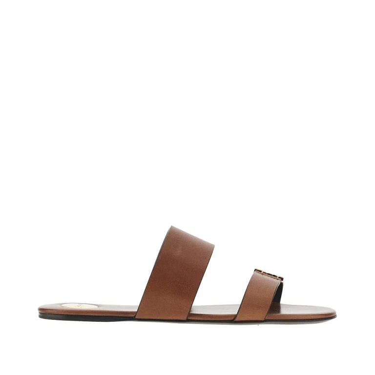 Saint Laurent Sandali Babylone Black Calzature - Women