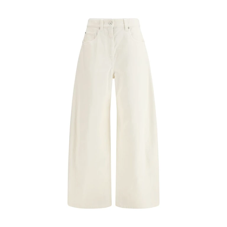 Brunello Cucinelli 캐주얼 팬츠 - 화이트