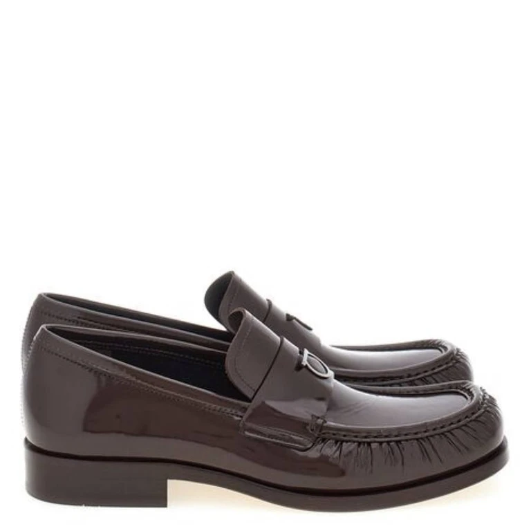 Ferragamo Delmo Gancini Ornament Mocassin