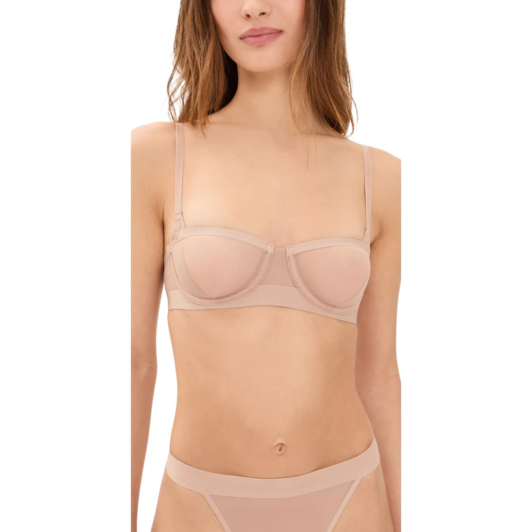 Natori True Zen Balconette Underwire Bra Buff 34D