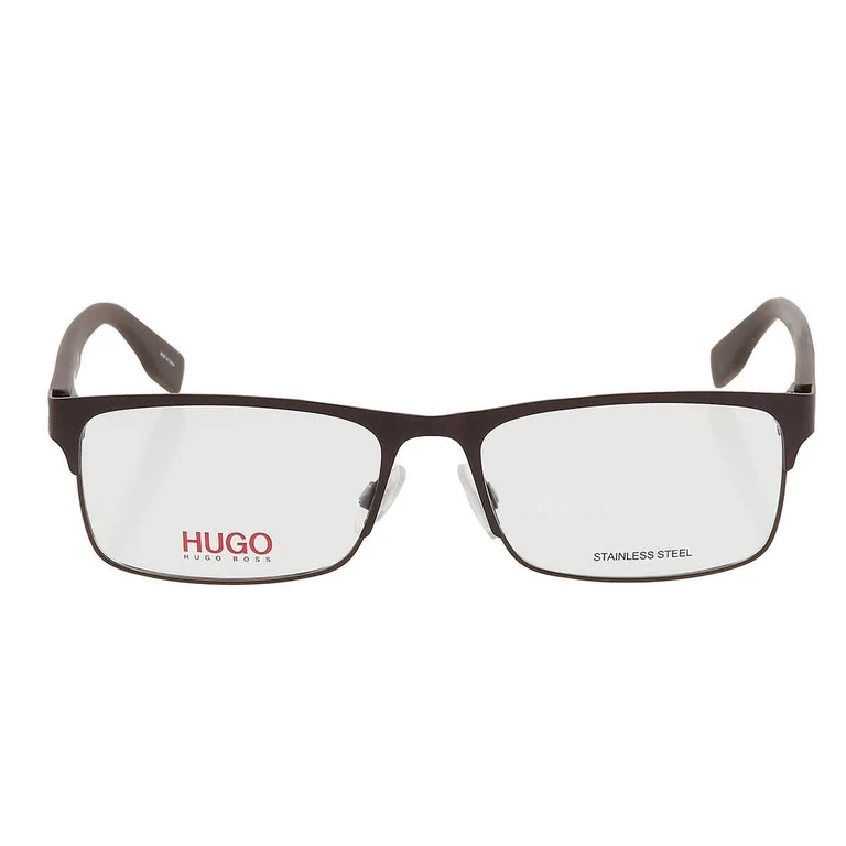 Demo Rectangular Mens Eyeglasses HG 0293 04IN 56