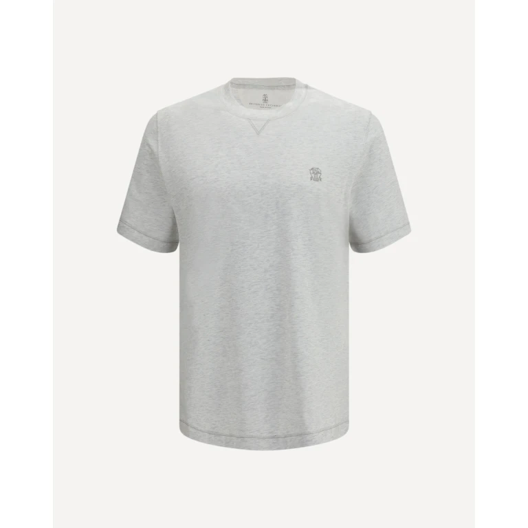 Brunello Cucinelli Herren-T-Shirt aus Baumwolle XXL