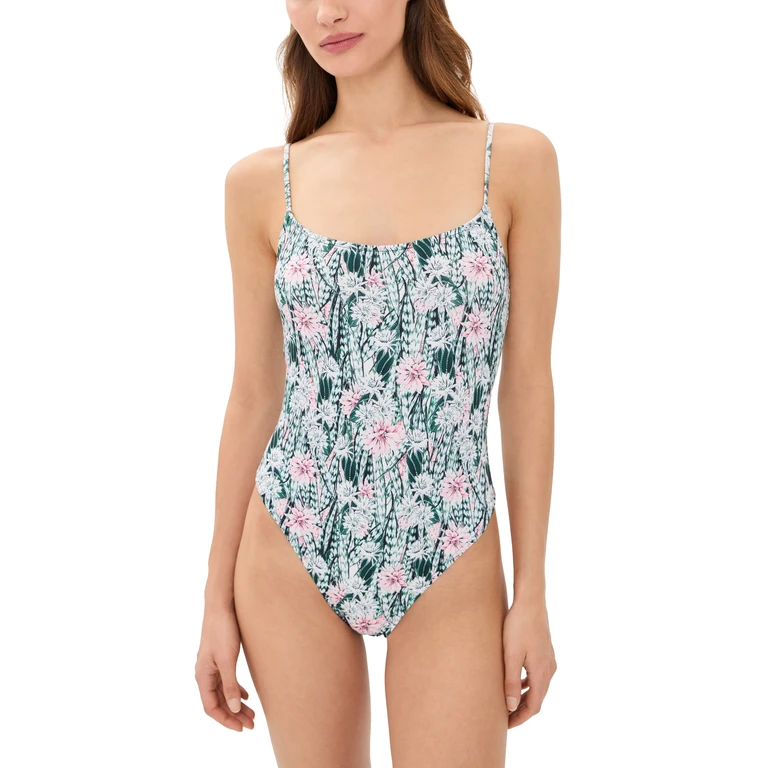 Eywasouls Malibu Lisa Swimsuit Cactus Bloom XS