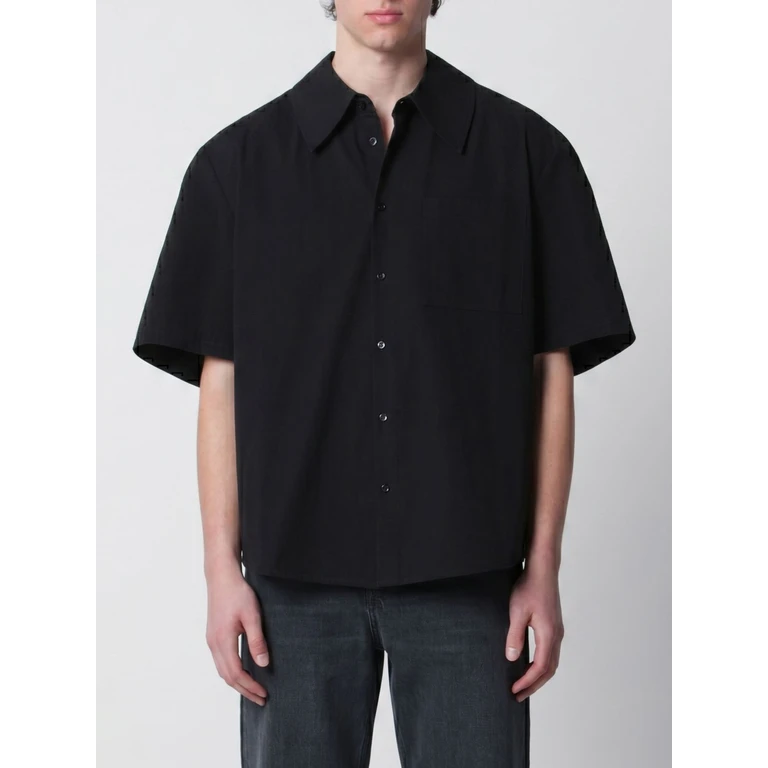 Shirt Men color Black (MSS26WAYLONBLA)