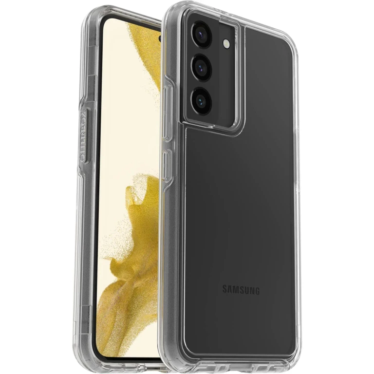 Galaxy S22 Symmetry Series Case - Clear, Ultra-Sleek, Wireless Charging Compatible, Raised Edges Protect Camera & Screen