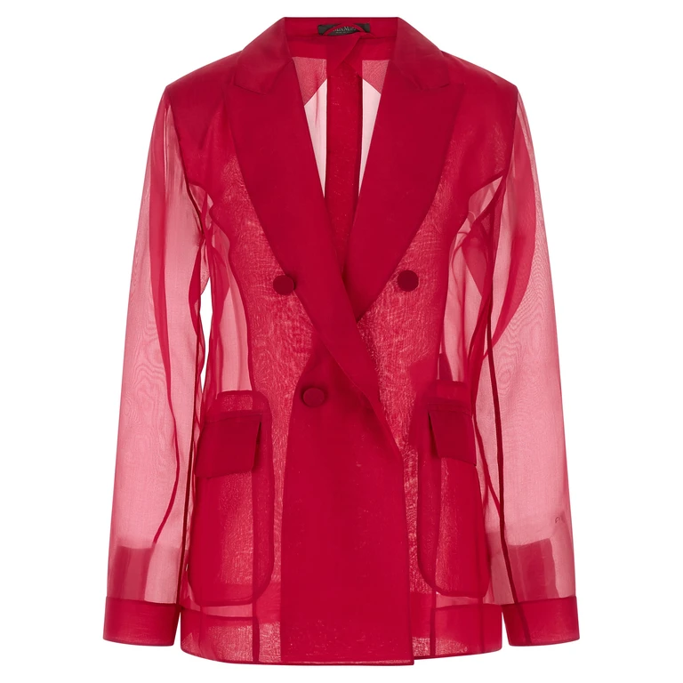 Max Mara Fuchsia Silk Blazer Clothing - Women