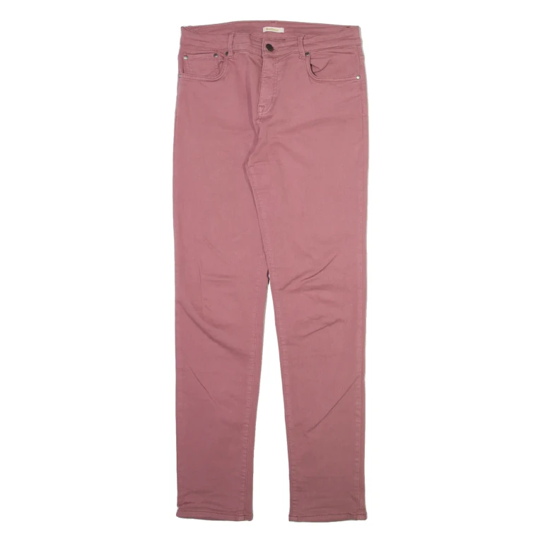 BARBOUR Womens Trousers Pink Slim Straight W30 L31