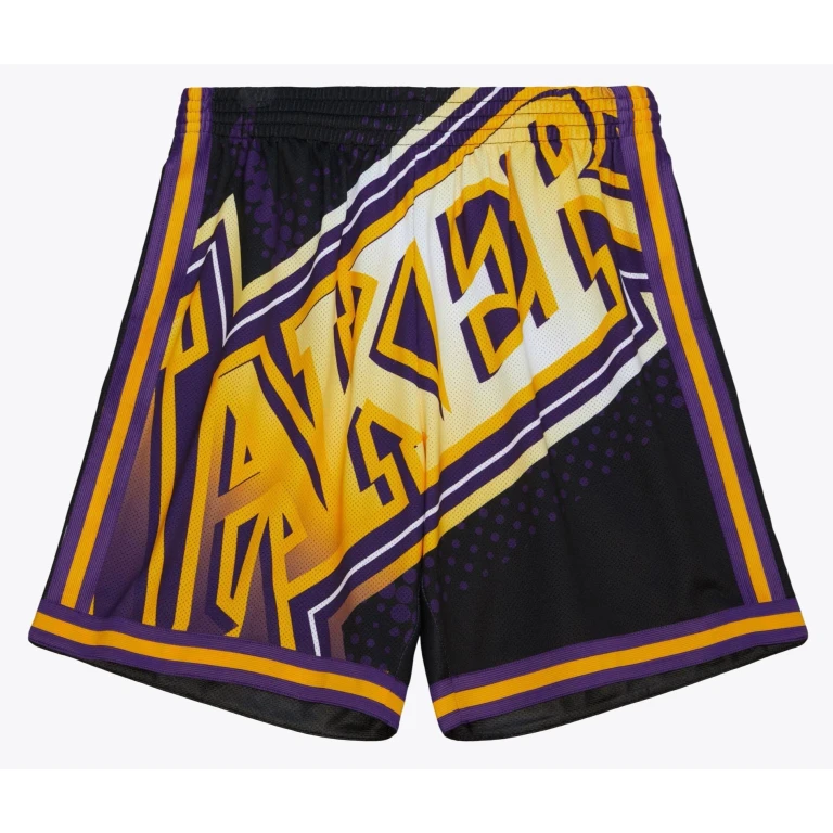Men's NBA Big Face 7.0 Fashion Shorts Lakers