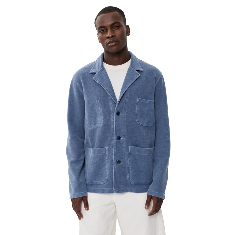 American Twill Terry Blazer Union Blue S