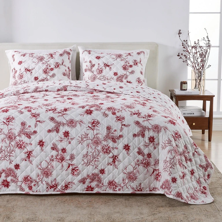 Colorful Holiday Quilt Set - Midnight Magic Collection