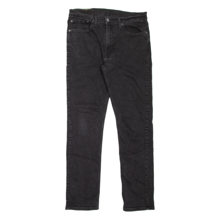 LEVI'S 511 Jeans Mens Black Slim Straight W30 L32