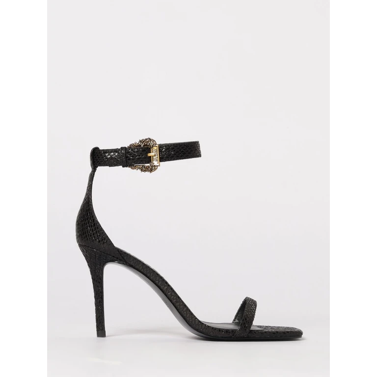 Heeled Sandal Woman color Black (80VA3S76ZSS84899)