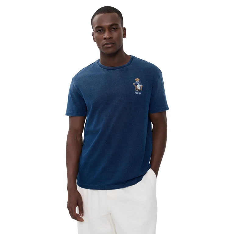 Original Label Jersey Newport Bear Tee Newport Bear/Dark Indigo S