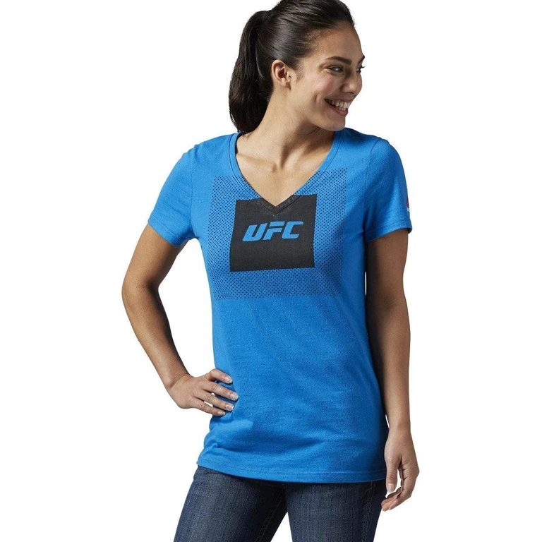 Women's Ufan UFC Tri-Blend V Neck