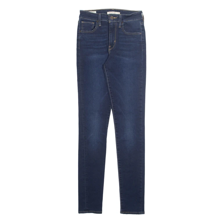 LEVI'S Womens Jeans Blue Regular Skinny Stone Wash W26 L32