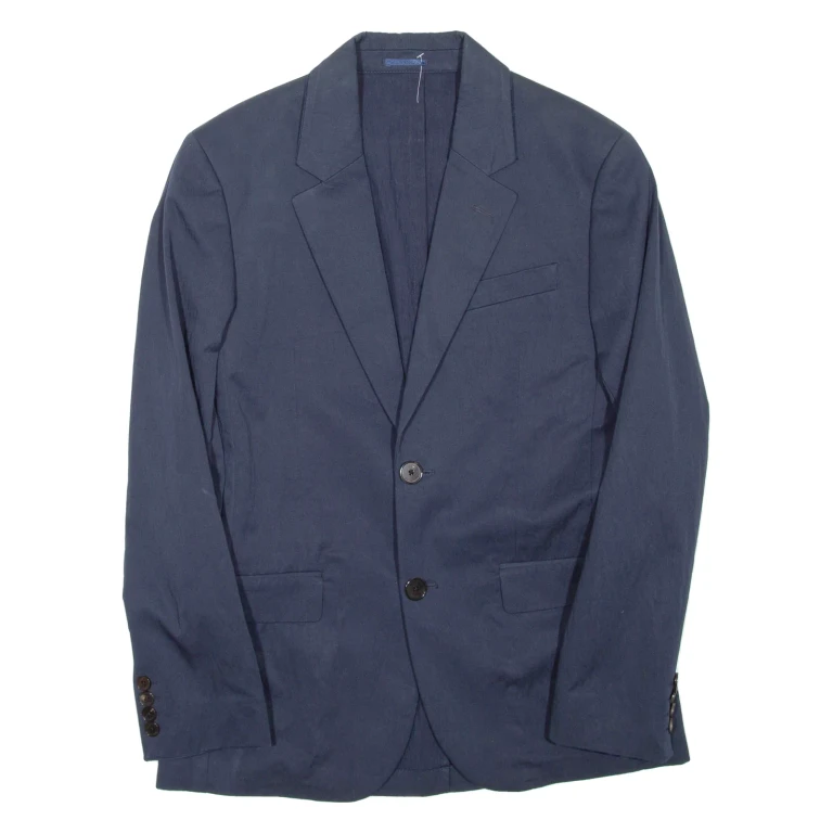 Mens Blazer Jacket Blue M