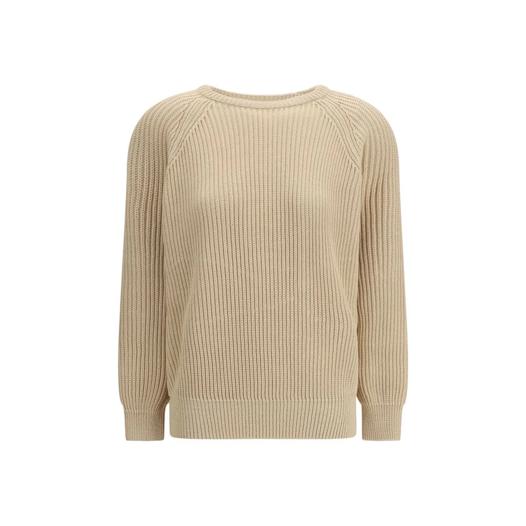 Saint Laurent Beige Cotton Sweatshirt Clothing - Women