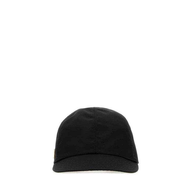 Prada Black Re-Nylon Baseball Cap Nero 1 Cappelli E Fasce Per Capelli - Women