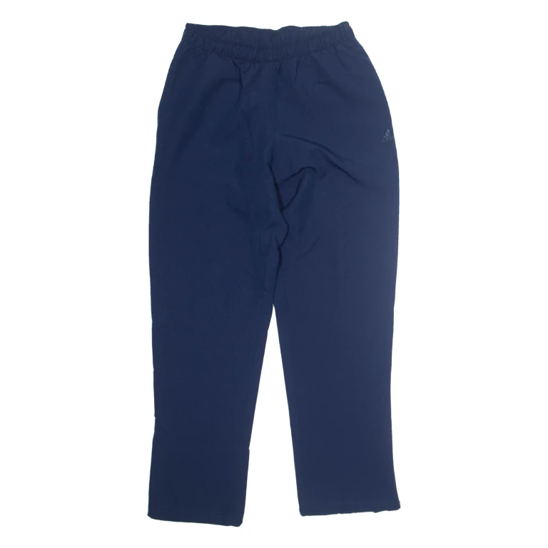 ADIDAS Womens Track Pants Blue Straight M W28 L31