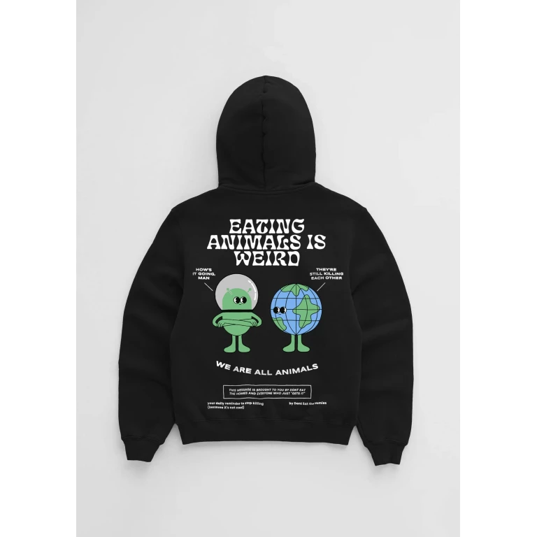 Eating Animals Is Weird Hoodie