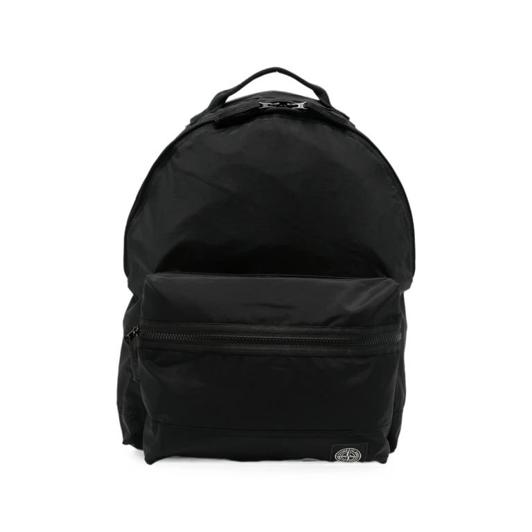 Logo-patch Zip-fastening Backpack