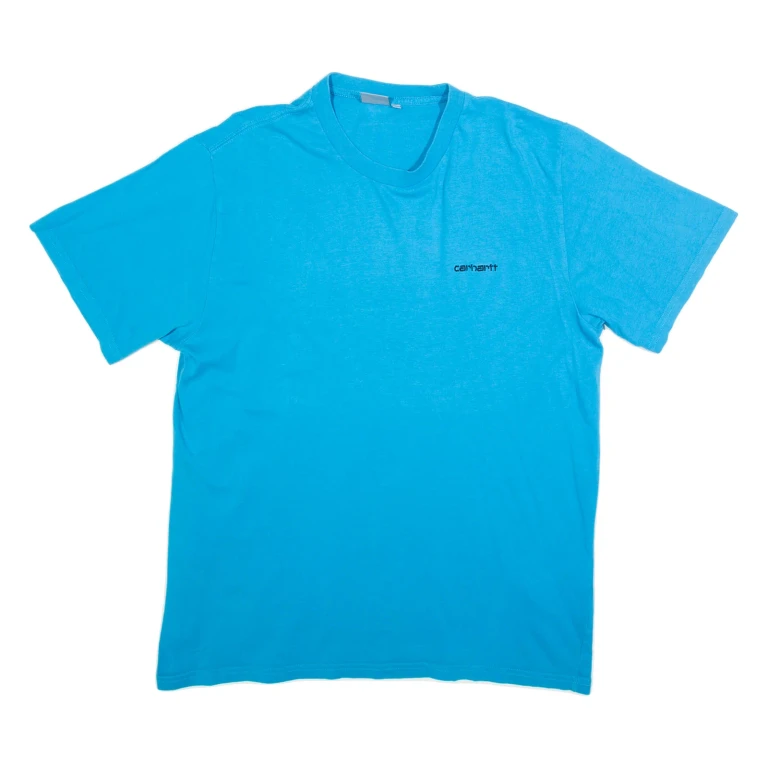CARHARTT Mens T-Shirt Blue XL