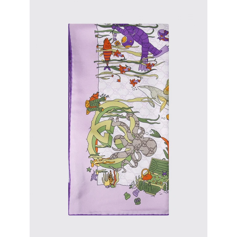 Neck Scarf Woman color Violet (8519913G0015400)