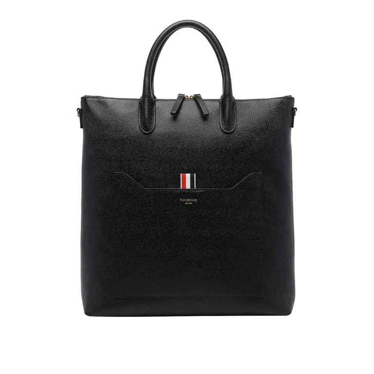 Thom Browne Sac Cabas - Noir (MAG481B00198001)