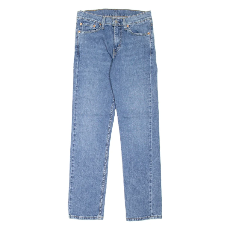 LEVI'S 511 Jeans Mens Blue Slim Straight W29 L30