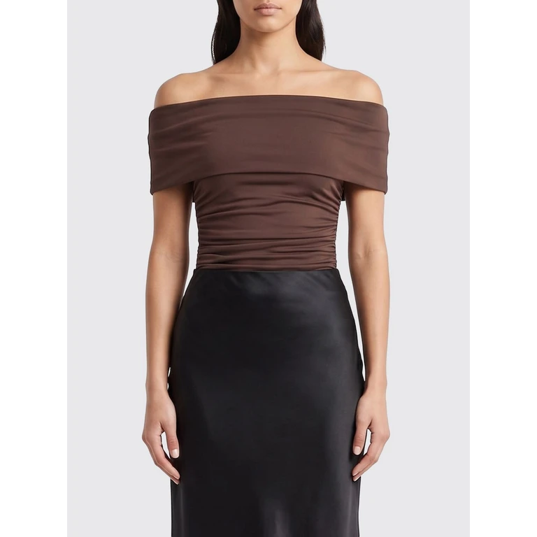 DES PHEMMES Top Woman color Brown (D120S0D0401)
