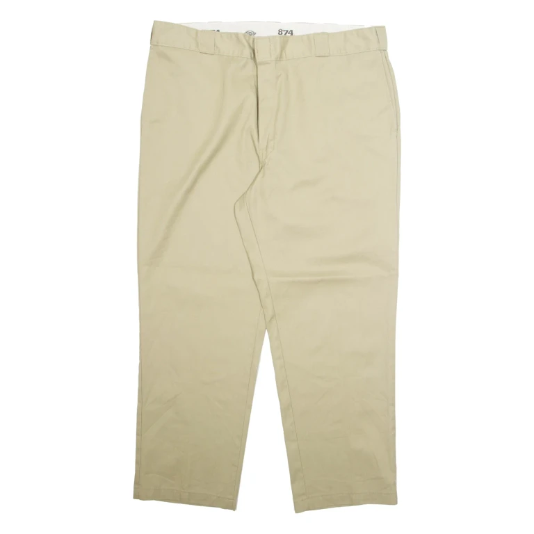 DICKIES Chino 874 Mens Trousers Beige Regular Straight W40 L29