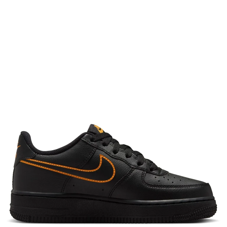 Grade School Air Force 1 Low 'Black Sundial Gs' Sneakers