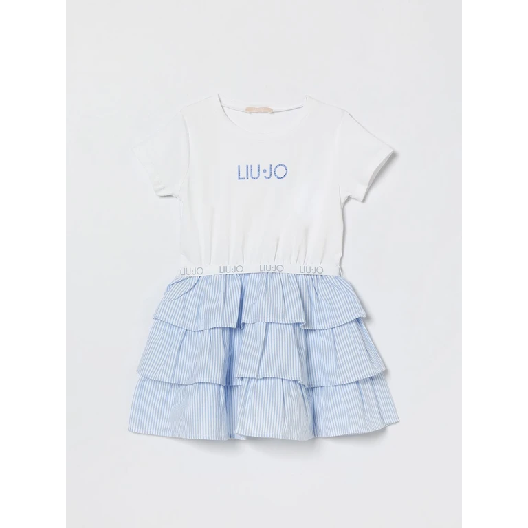 LIU JO Dress Kids color White (KA6030T340AL9014)