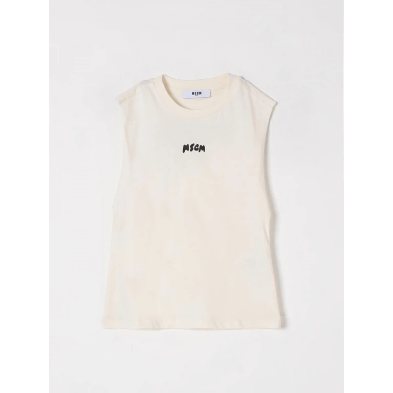 MSGM KIDS T-Shirt Kids color Cream (S5MSJBTH007013)