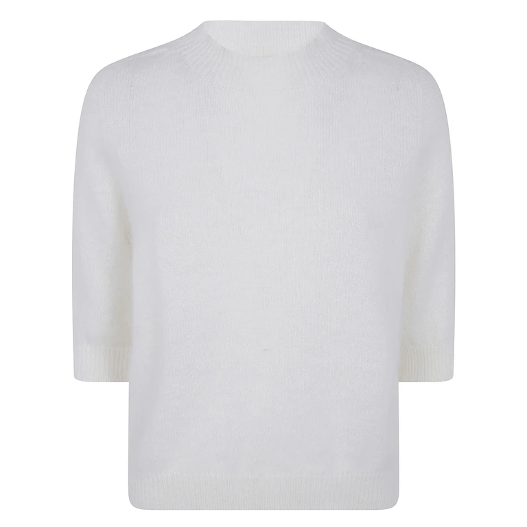 Maglione Maniche Corte Collo Rotondo "Boxi"
