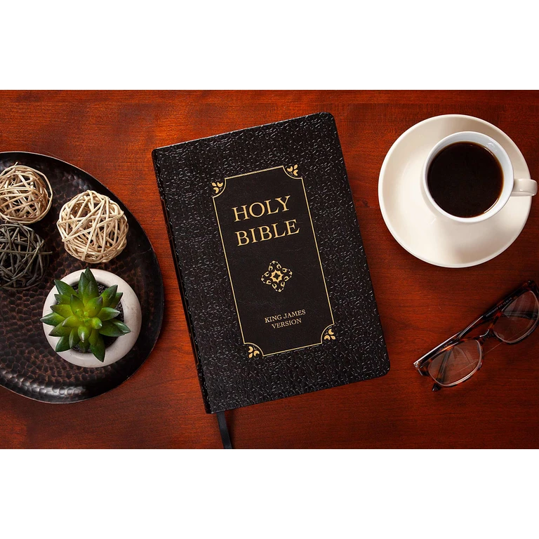 KJV Giant Print Bible (Obsidian)