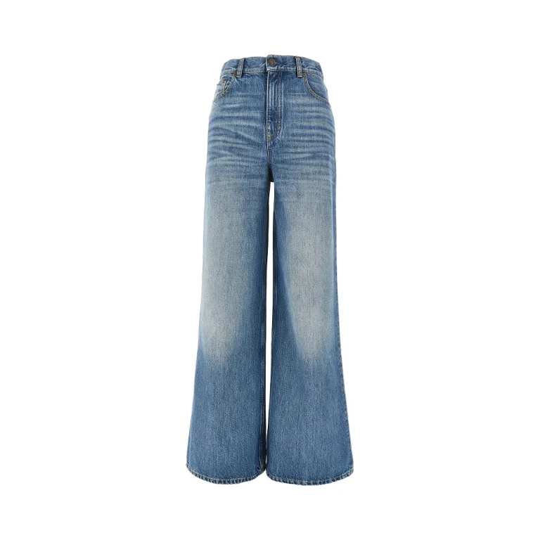 CHLOE' Wide-leg jeans Woman 27