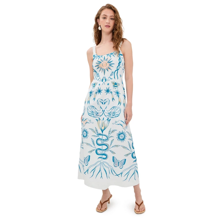 Cleobella Shelly Dress Lunada Print M