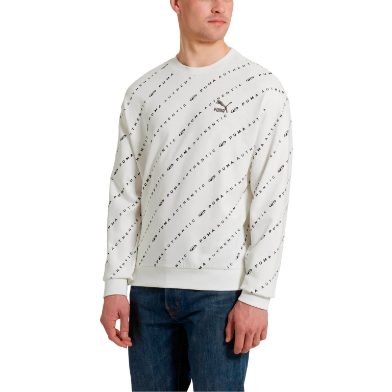 Men's 90S Retro Aop Crew
